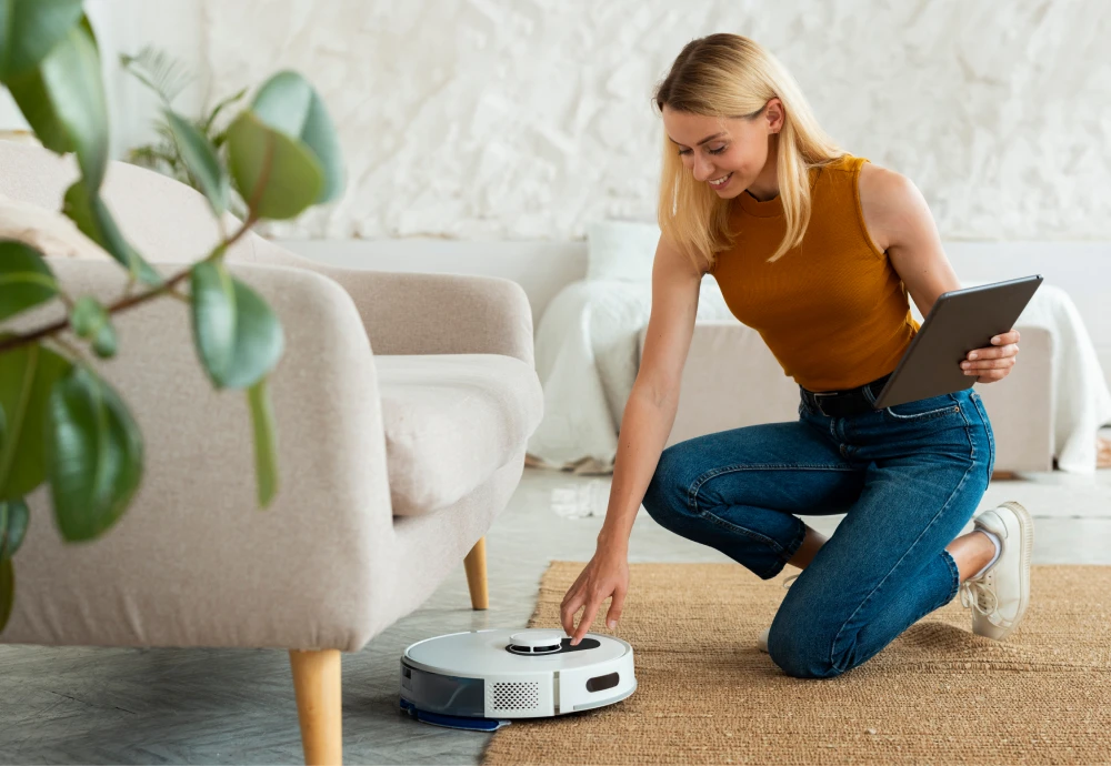 silent robot vacuum cleaner